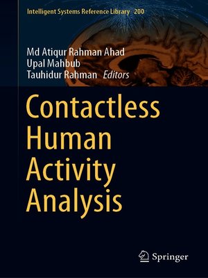 cover image of Contactless Human Activity Analysis